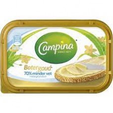 Campina Roomboter botergoud kuipje halfvol 70% minder vet 225 gram